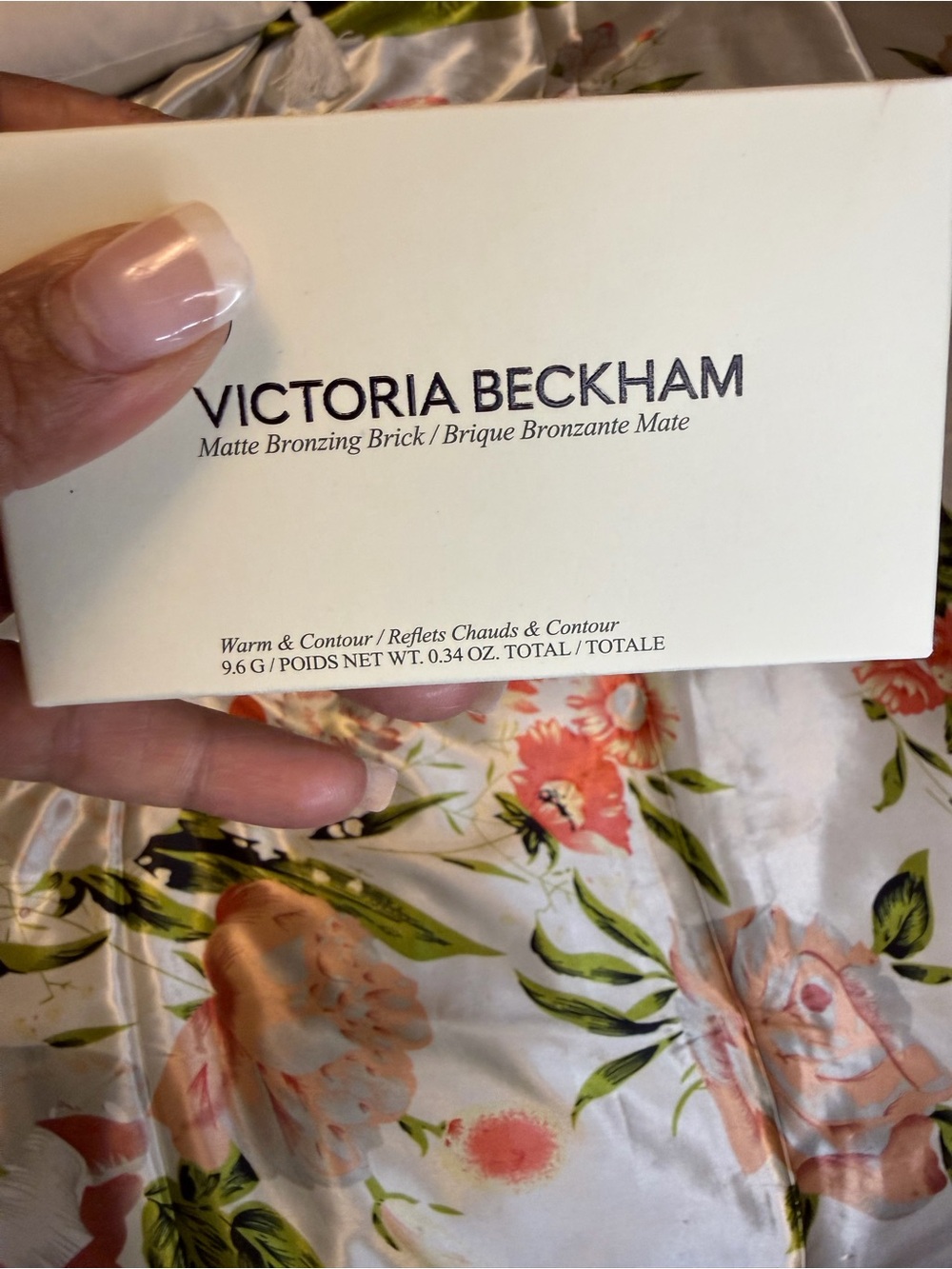 Victoria Beckham Beauty Matte Bronzing Brick – Warm & Contour Duo Palette NWOT